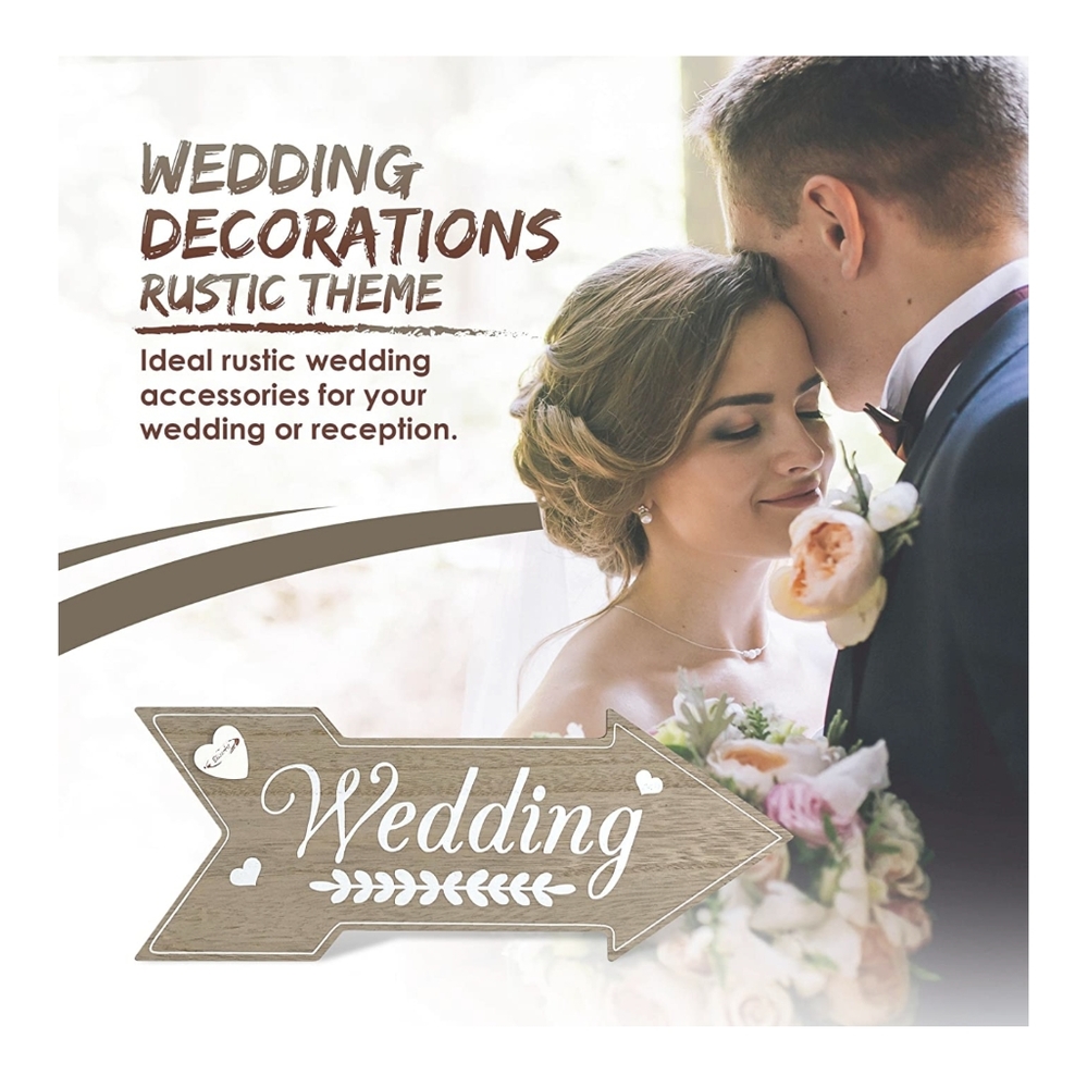 Rustic wedding sign - Picture 7 of 7